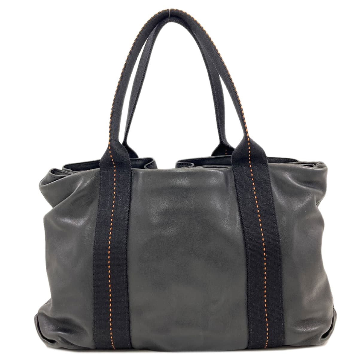 Hermes Caravan Horizontal 2WAY Handbag Calf Leather for Women [Used] [HERMES] 2