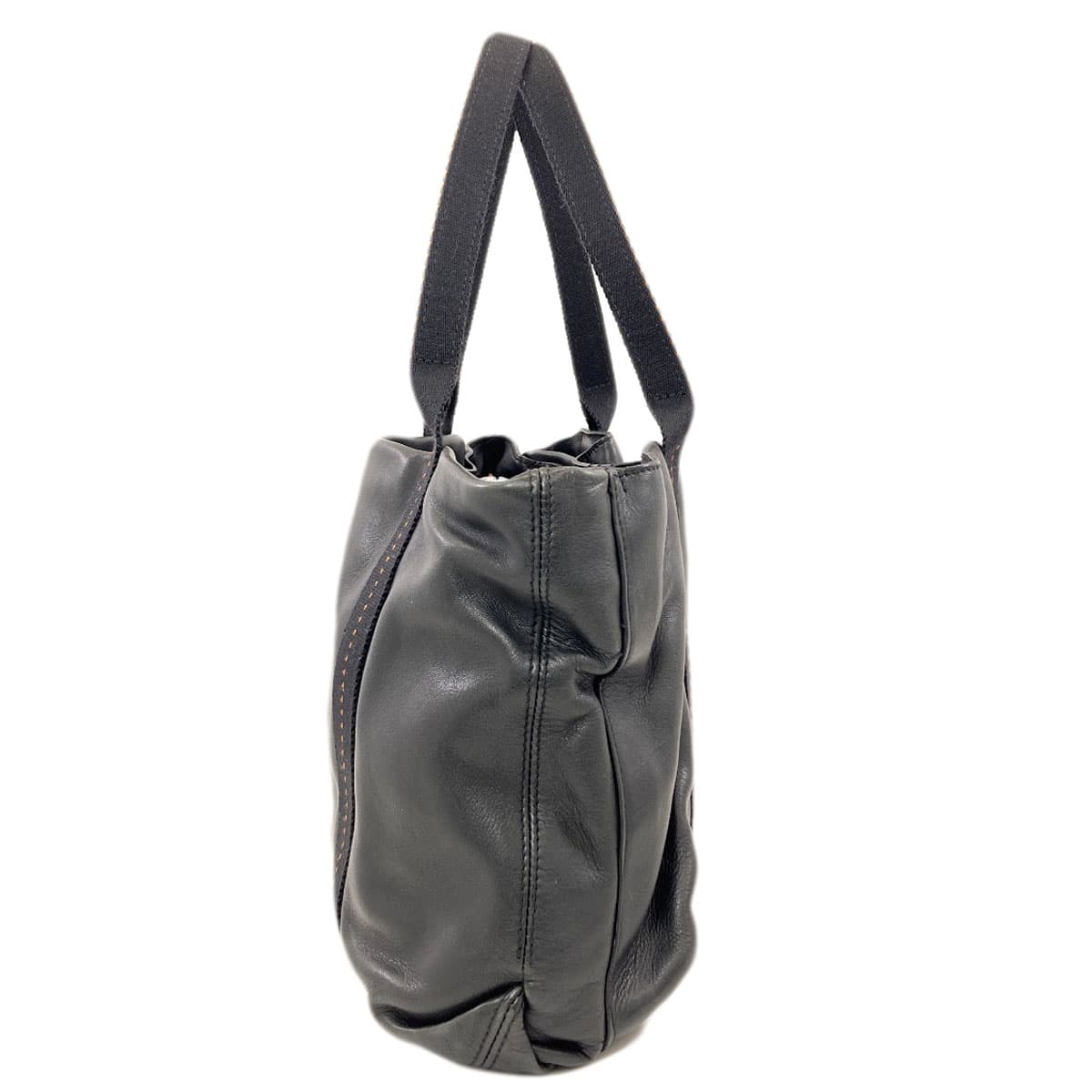 Hermes Caravan Horizontal 2WAY Handbag Calf Leather for Women [Used] [HERMES] 3