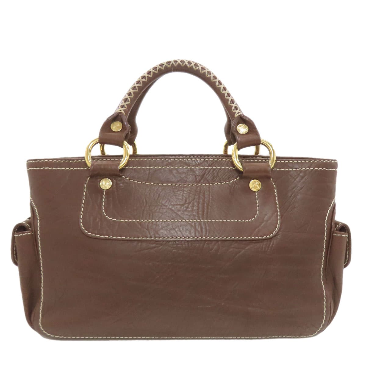 Celine Boogie Bag Handbag Leather Women's [Used] [CELINE] 2