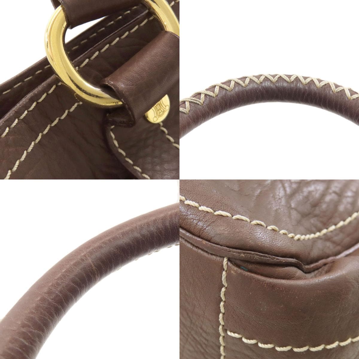 Celine Boogie Bag Handbag Leather Women's [Used] [CELINE] 9