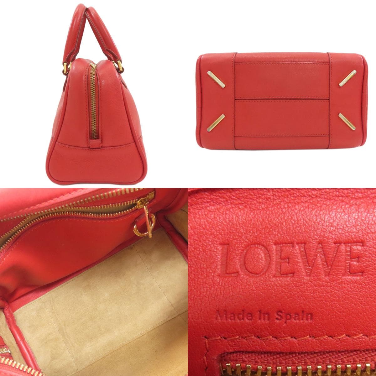 Loewe Amazona 2WAY Handbag Calf Leather for Women [Used] [LOEWE] 3