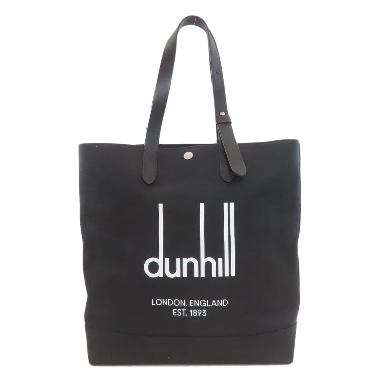 Dunhill Logo Tote Bag Canvas Ladies [Used] [Dunhill]