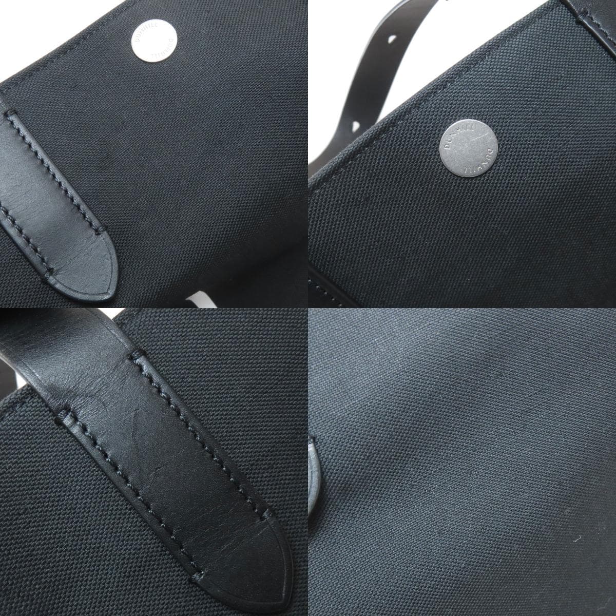 Dunhill Logo Tote Bag Canvas Ladies [Used] [Dunhill] 8