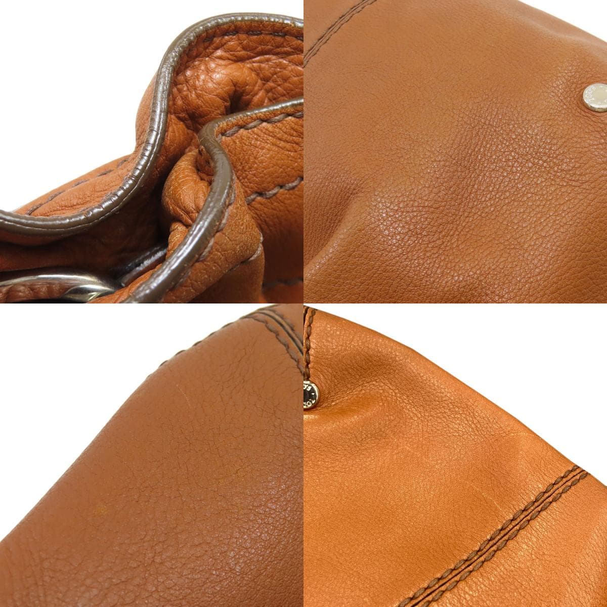 Tod's Logo Shoulder Bag Leather Women's [Used] [TODS] 7