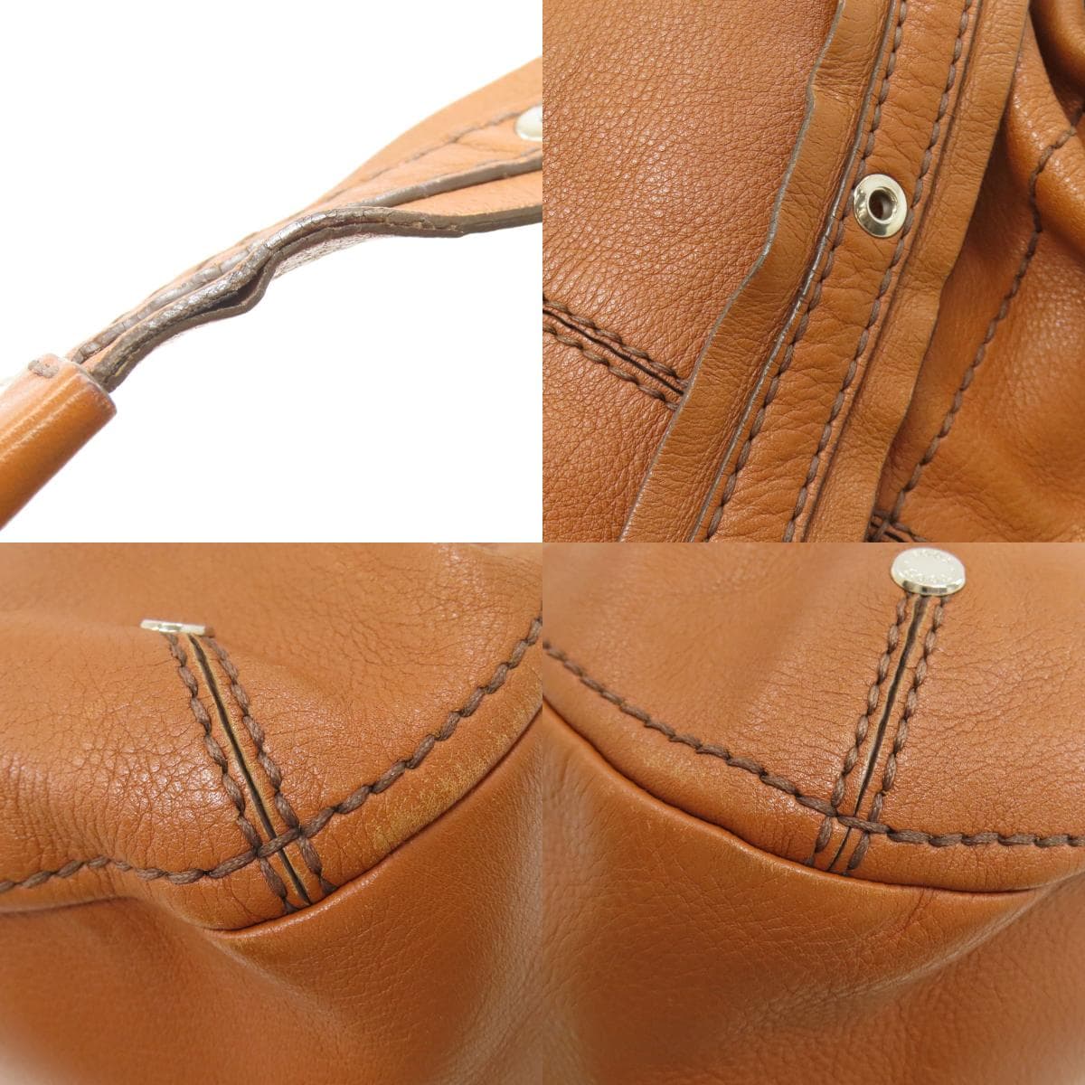 Tod's Logo Shoulder Bag Leather Women's [Used] [TODS] 9