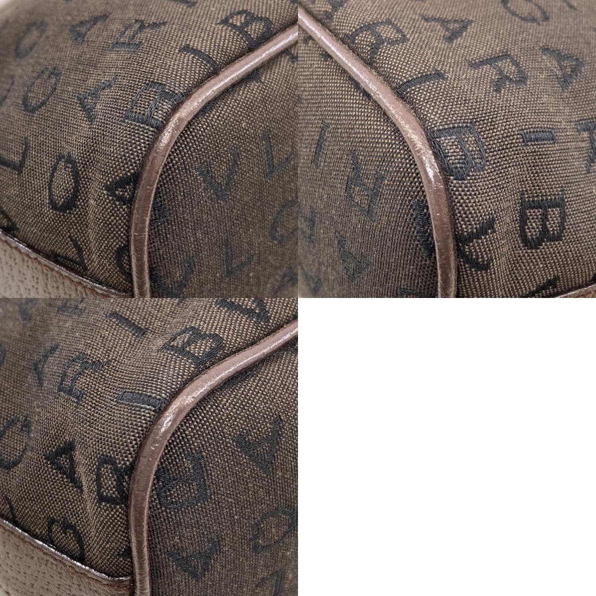 Bulgari Logo Mania Shoulder Bag Canvas Ladies [Used] [BVLGARI] 10