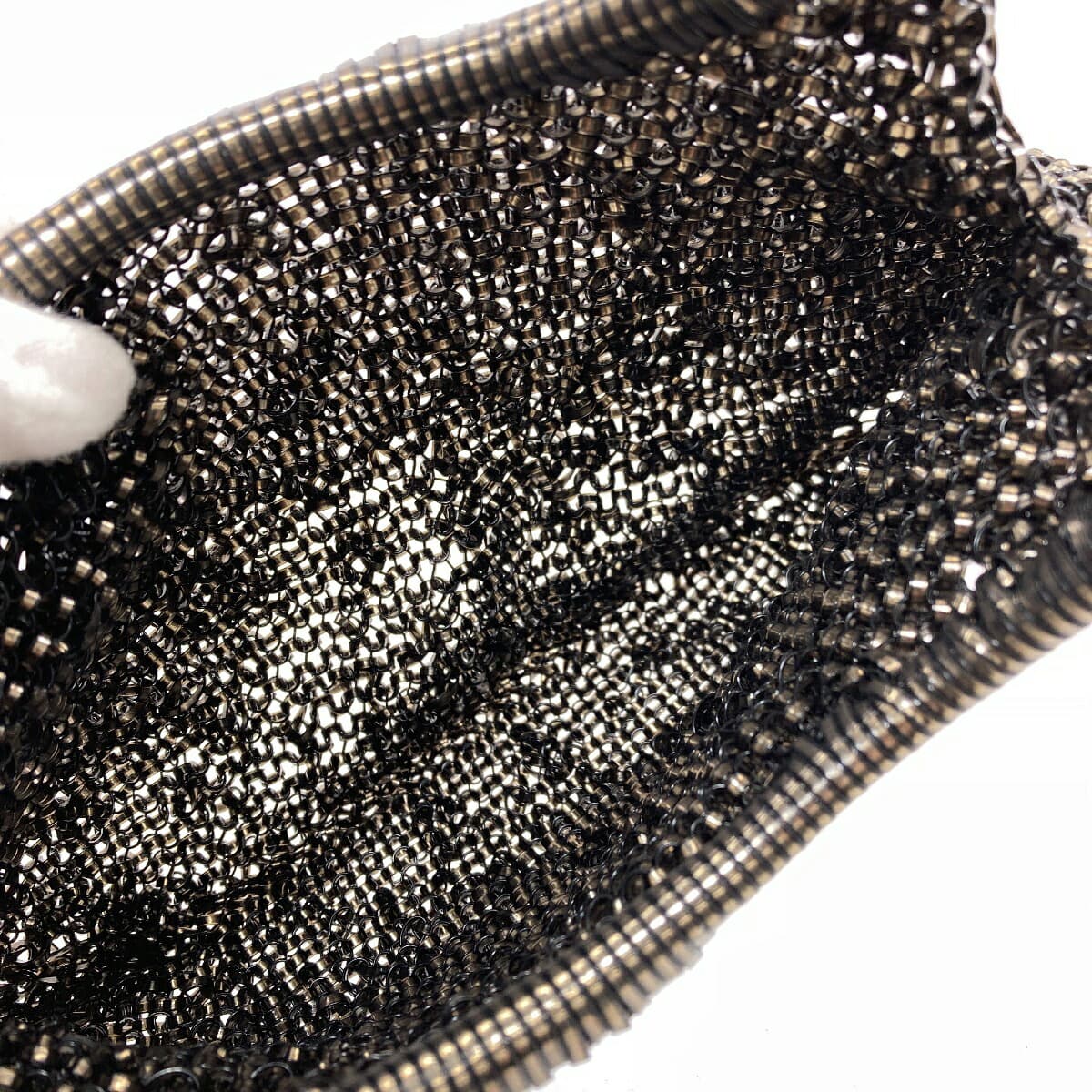 Anteprima Ribbon Motif Wire Bag Handbag PVC Ladies [Used] [ANTEPRIMA] 5