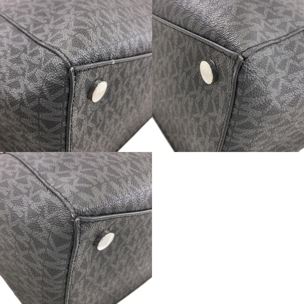 Michael Kors MK Signature Tote Bag PVC Ladies [Used] [Michael Kors] 10