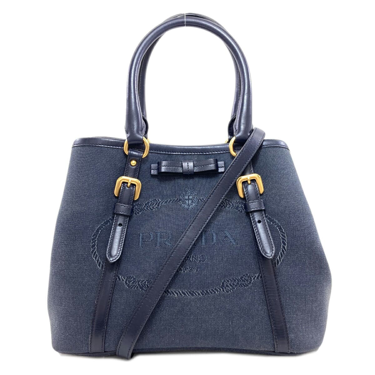Prada 2WAY Handbag Canvas Ladies [Used] [PRADA]