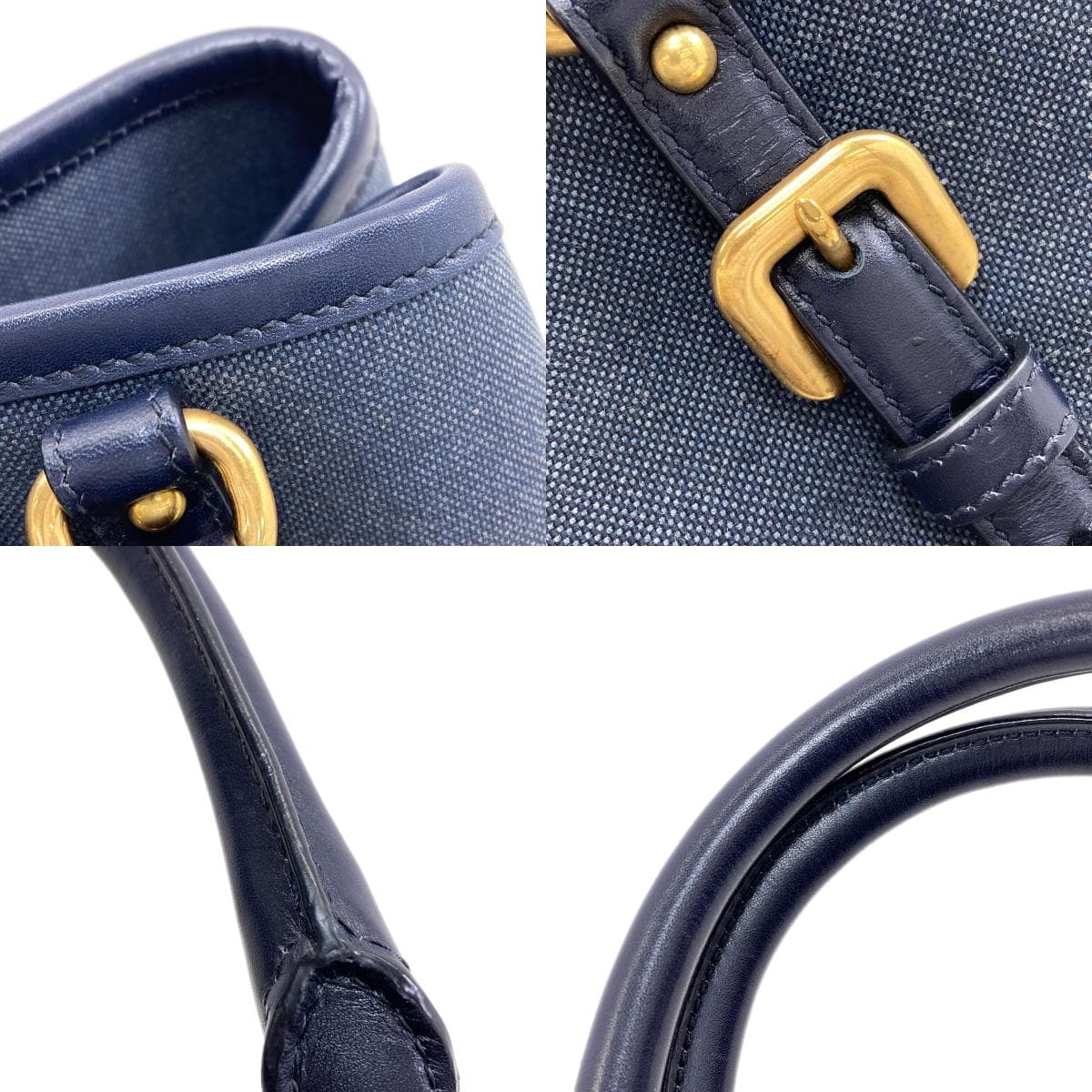 Prada 2WAY Handbag Canvas Ladies [Used] [PRADA] 8