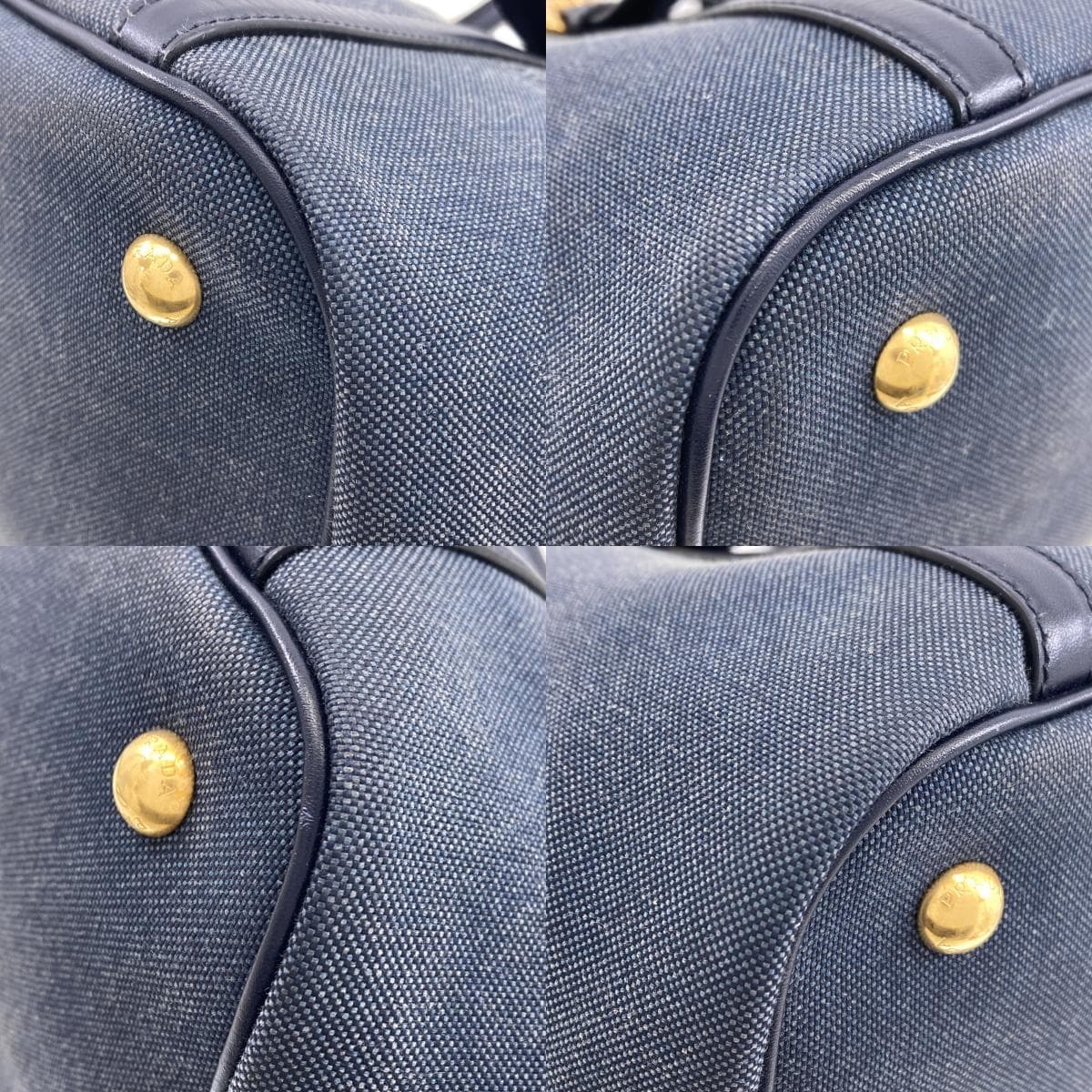 Prada 2WAY Handbag Canvas Ladies [Used] [PRADA] 10
