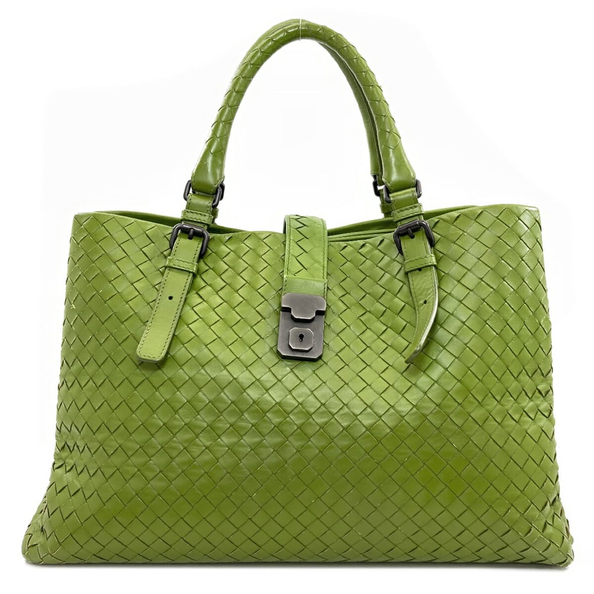 Bottega Veneta Intrecciato Handbag Calf Leather for Women [Used] [BOTTEGA VENETA]