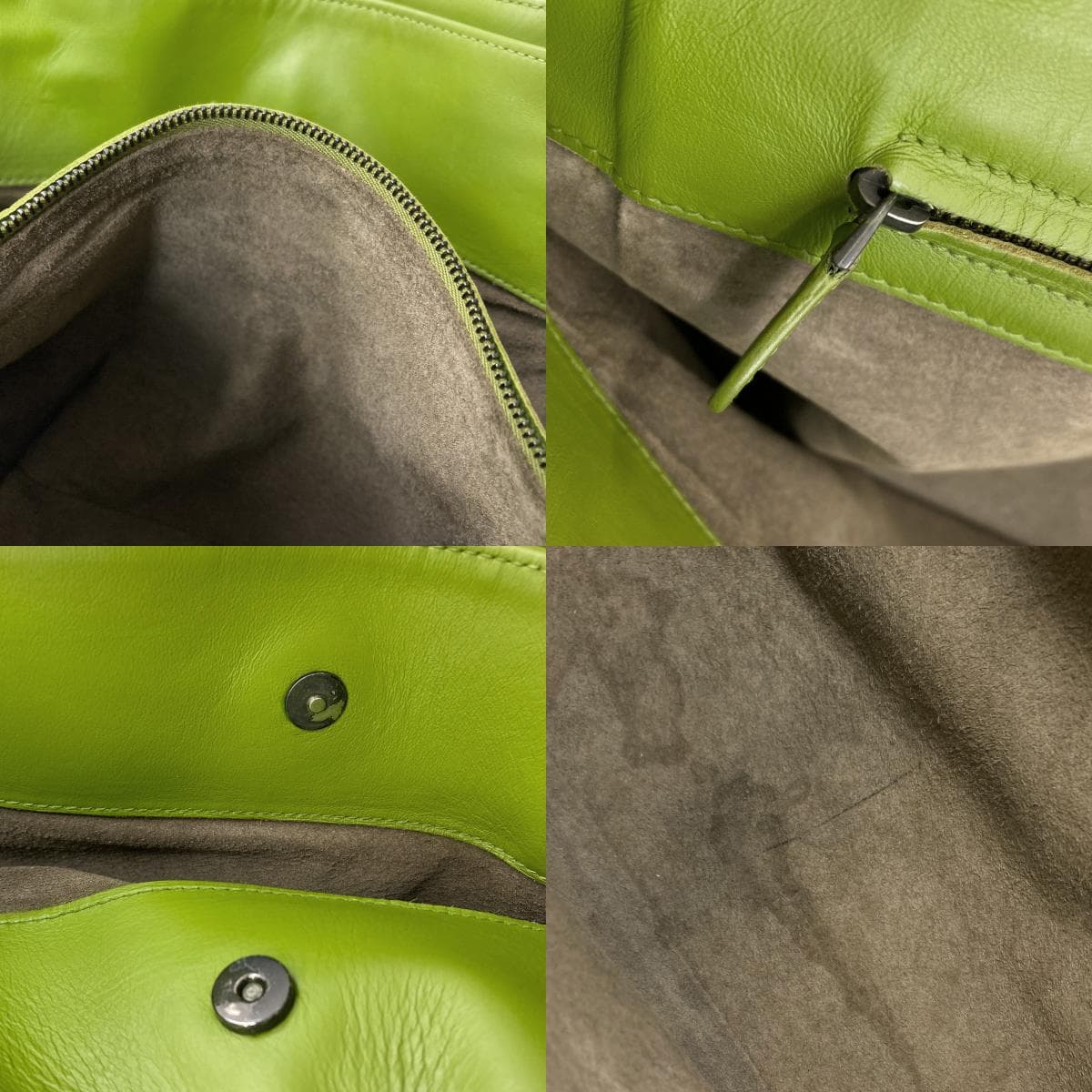 Bottega Veneta Intrecciato Handbag Calf Leather for Women [Used] [BOTTEGA VENETA] 5