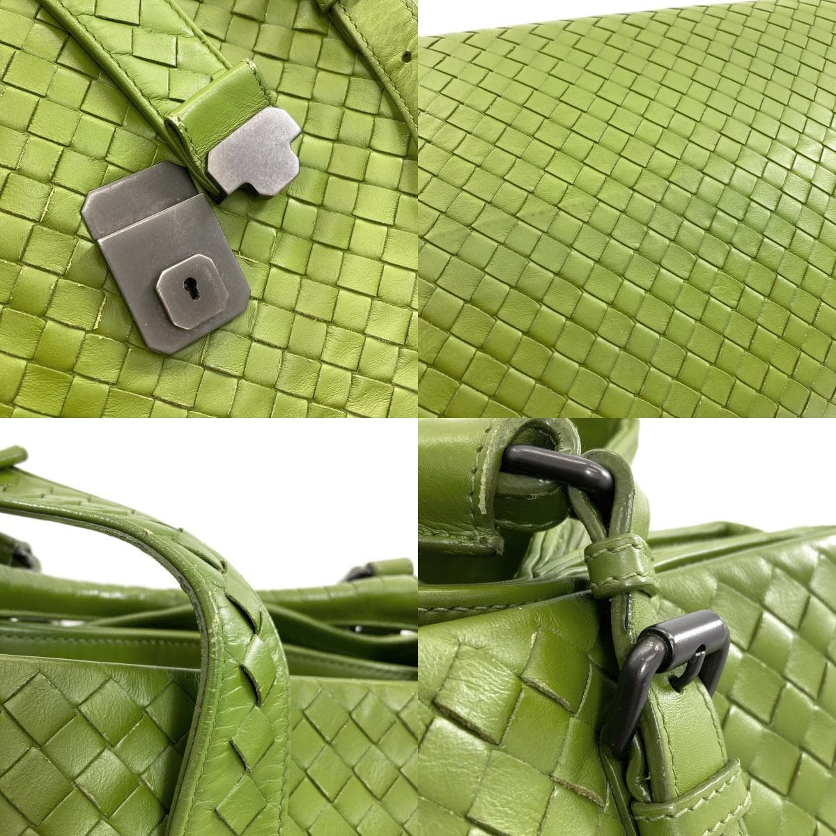 Bottega Veneta Intrecciato Handbag Calf Leather for Women [Used] [BOTTEGA VENETA] 8