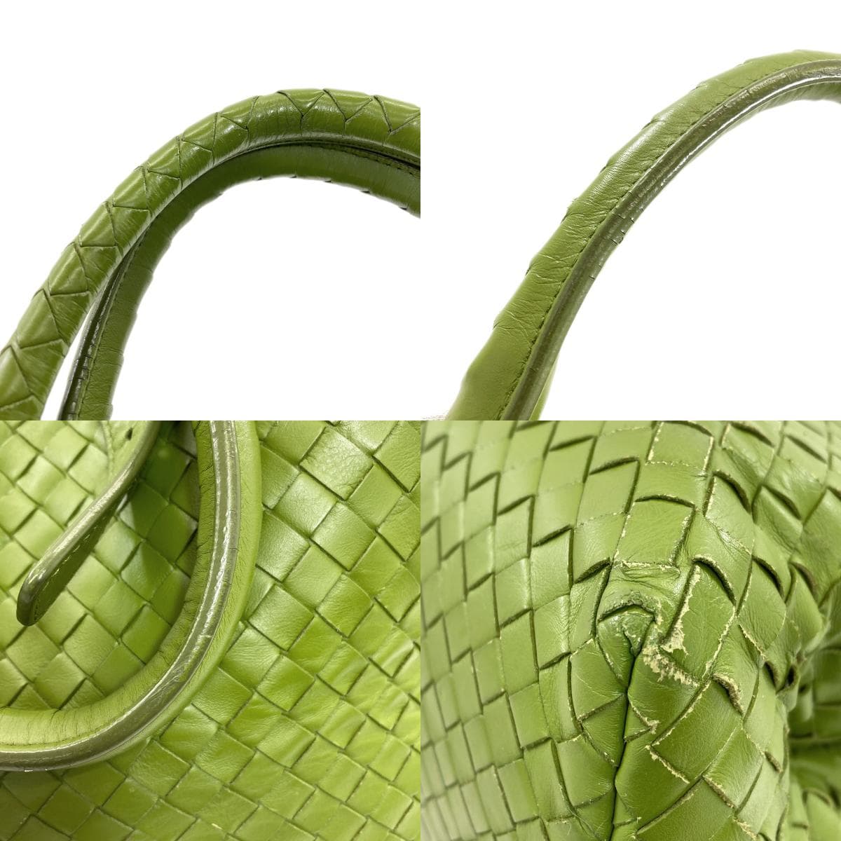 Bottega Veneta Intrecciato Handbag Calf Leather for Women [Used] [BOTTEGA VENETA] 9