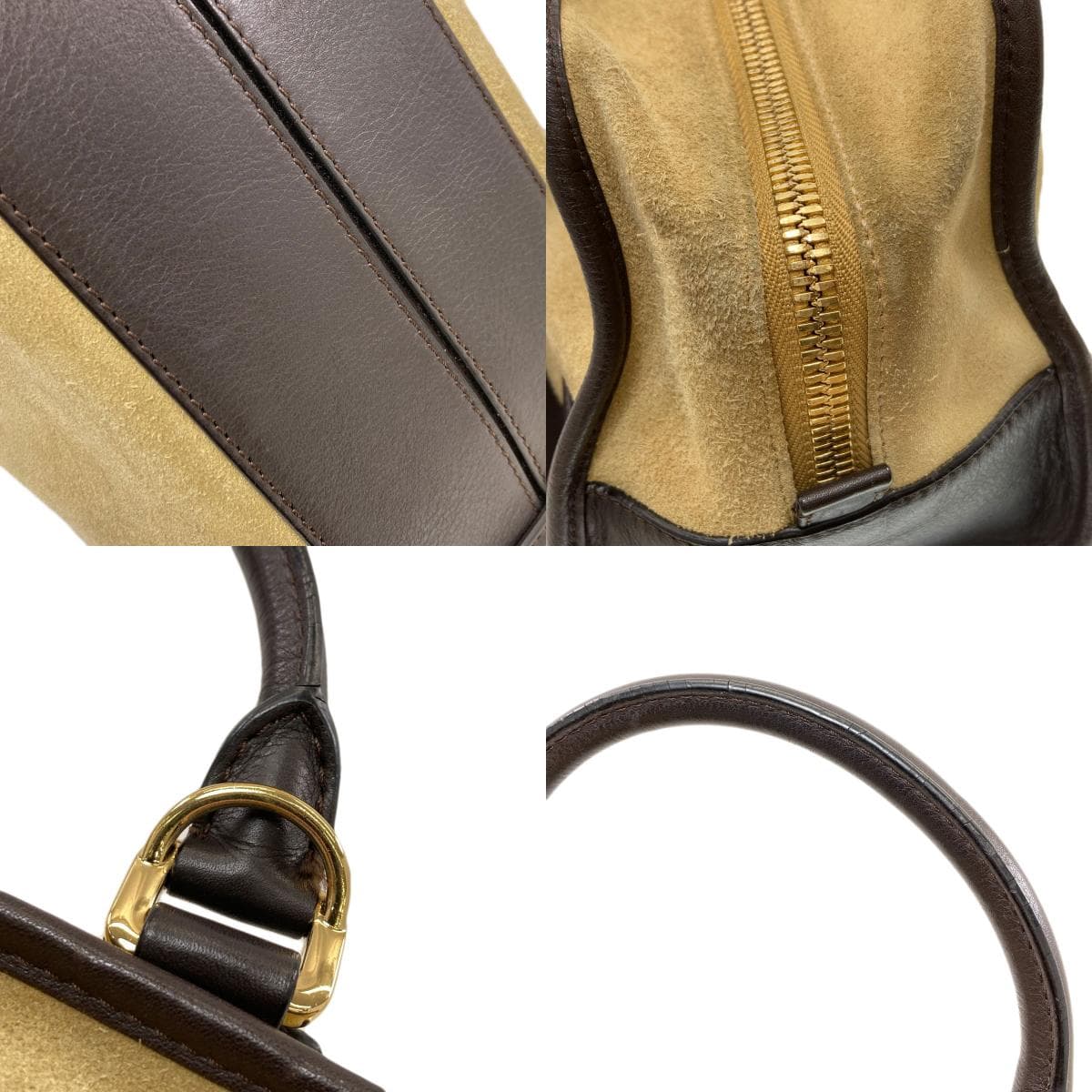 Loewe Amazona 2WAY Handbag Suede Ladies [Used] [LOEWE] 7