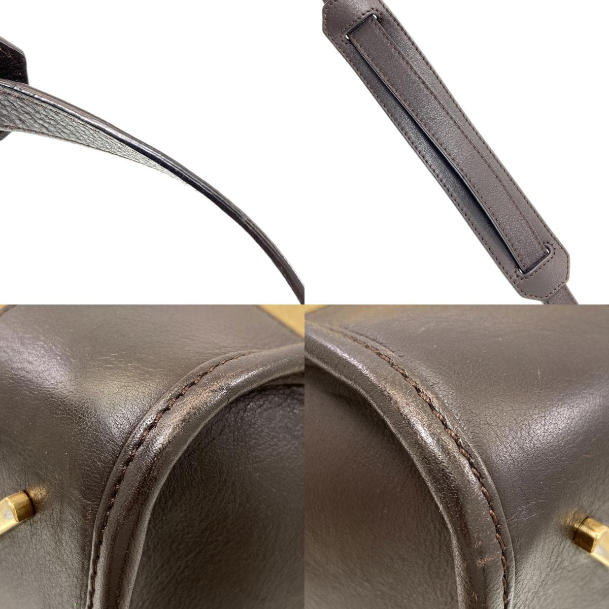 Loewe Amazona 2WAY Handbag Suede Ladies [Used] [LOEWE] 9