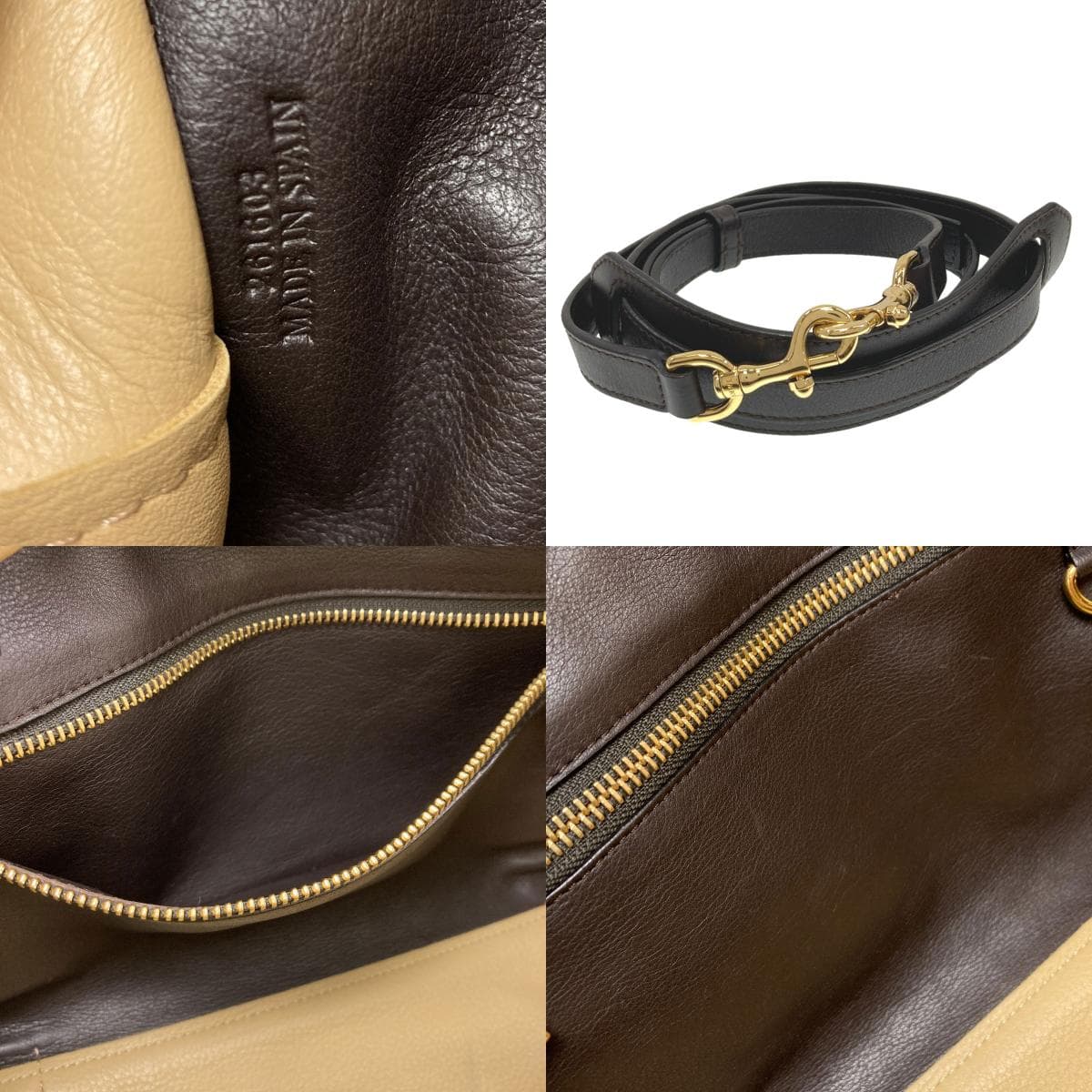 Loewe Amazona 2WAY Handbag Suede Ladies [Used] [LOEWE] 4