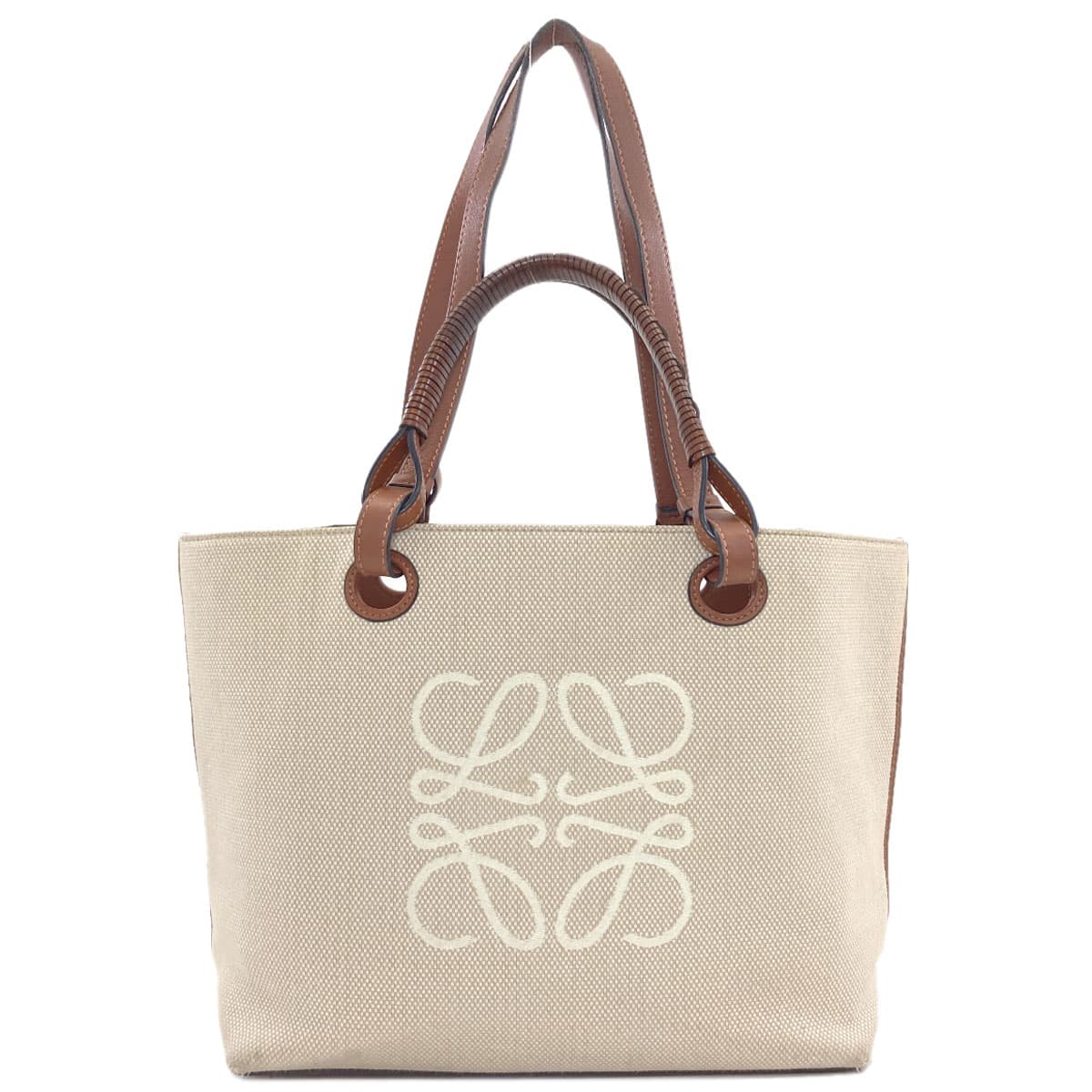 Loewe Anagram 2WAY Tote Bag Canvas Ladies [Used] [LOEWE]