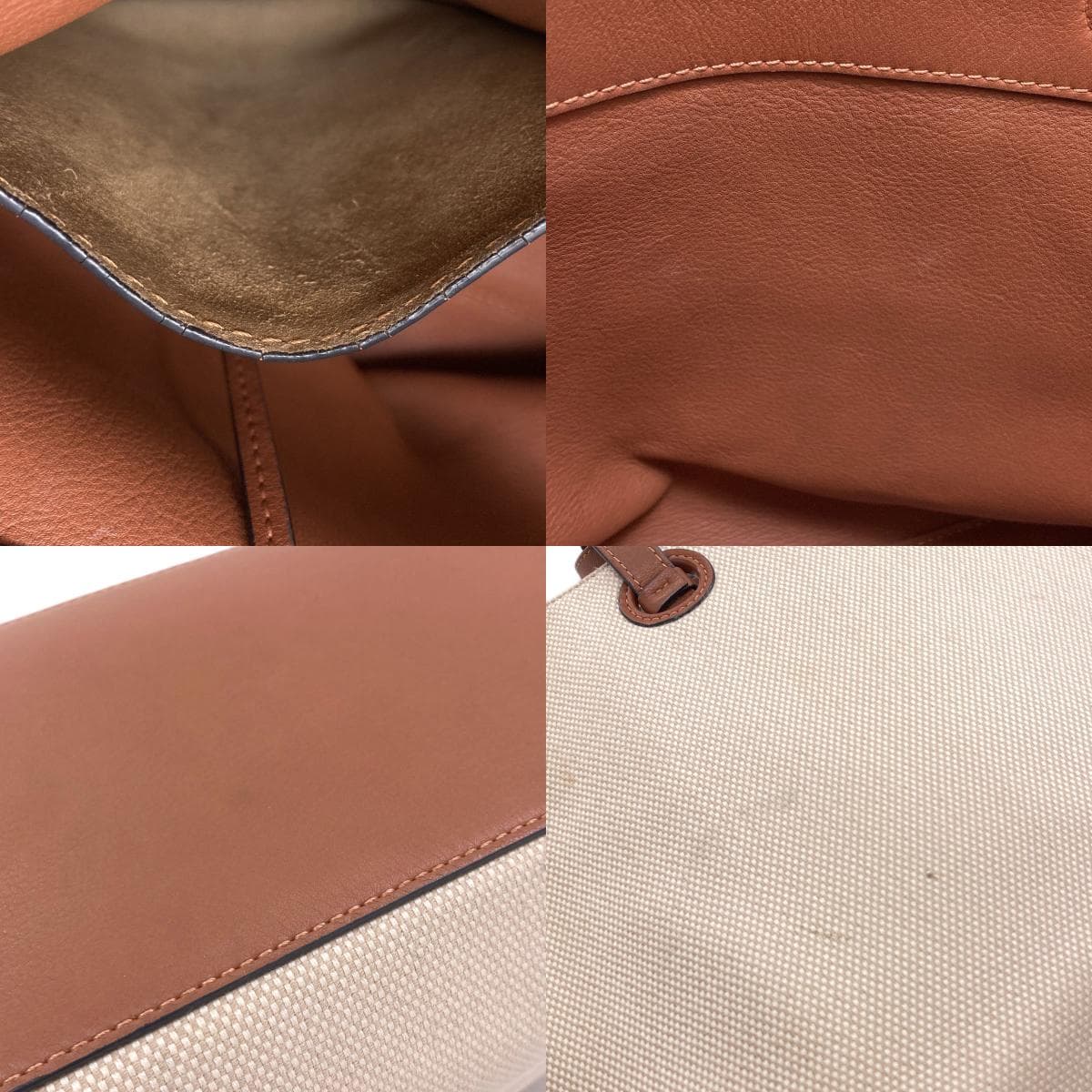 Loewe Anagram 2WAY Tote Bag Canvas Ladies [Used] [LOEWE] 7