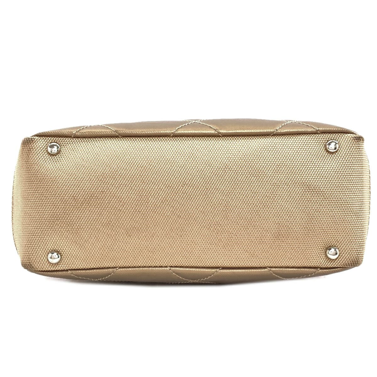 Chanel Paris Biarritz PM Silver Hardware Tote Bag Canvas/Leather Ladies [Used] [CHANEL] 4