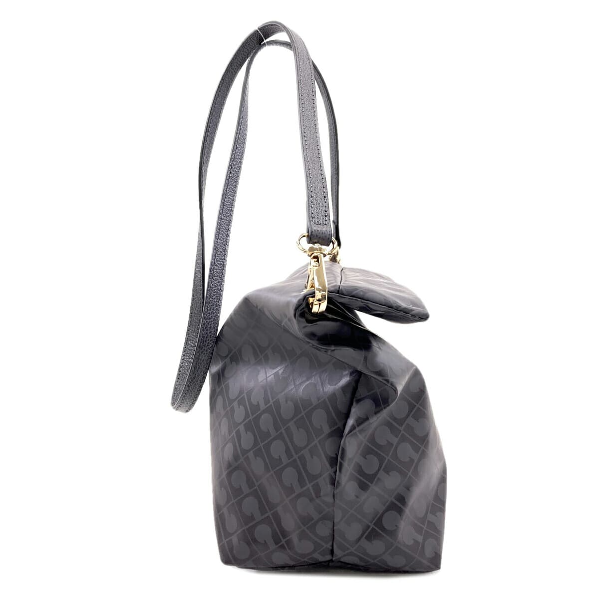 Gherardini Logo Motif Softy Shoulder Bag Polyester Women's [Used] [GHERARDINI] 3