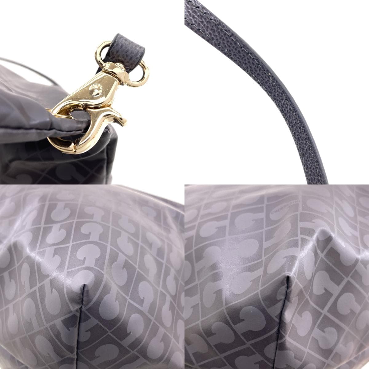 Gherardini Logo Motif Softy Shoulder Bag Polyester Women's [Used] [GHERARDINI] 9