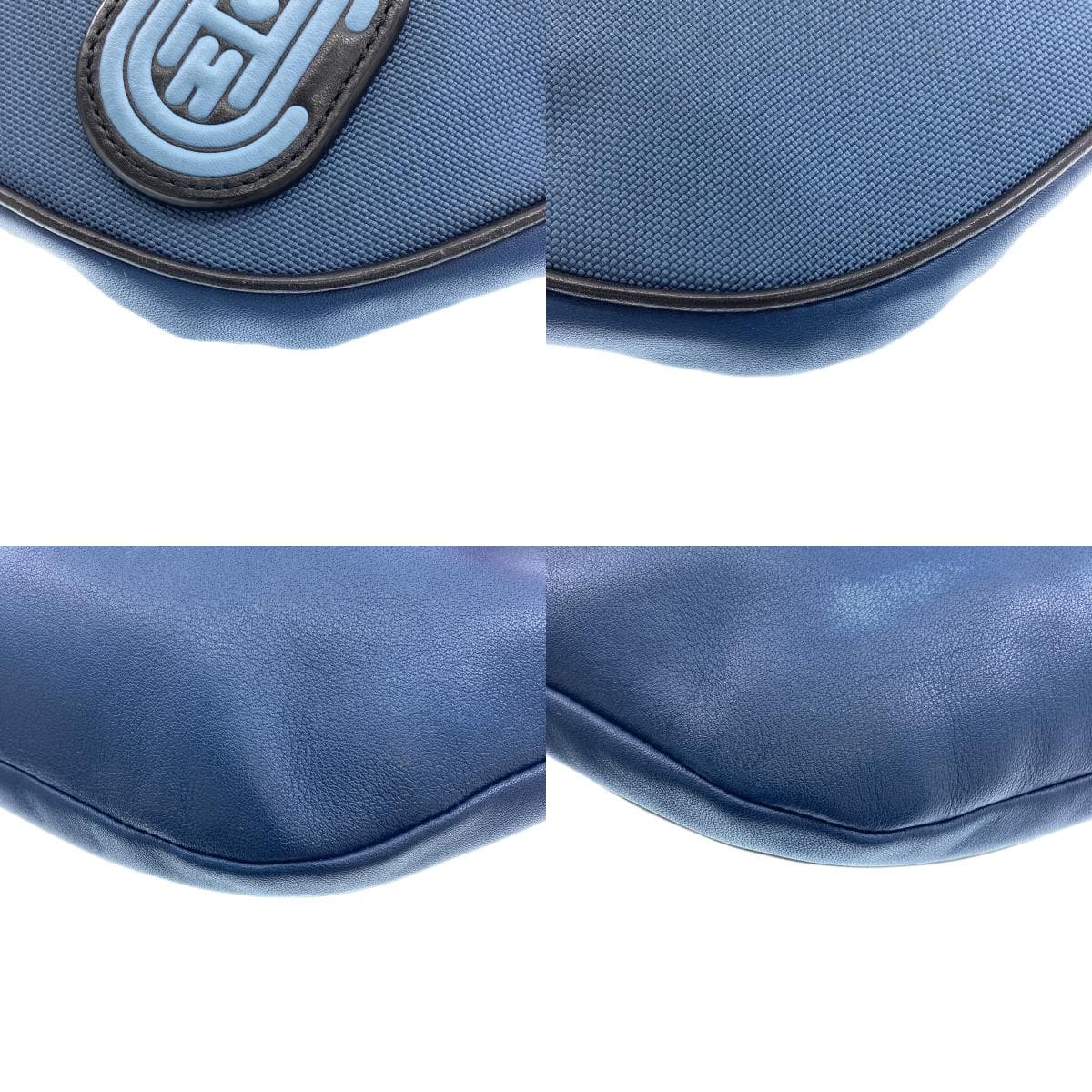 Coach 76143 Logo Body Bag Leather/Canvas for Women [Used] [COACH] 76143 10