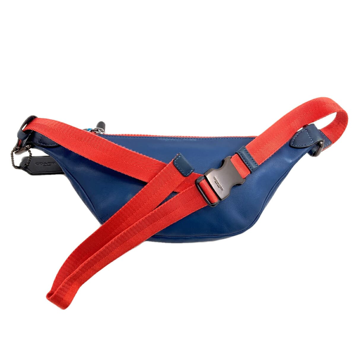 Coach 76143 Logo Body Bag Leather/Canvas for Women [Used] [COACH] 76143 2