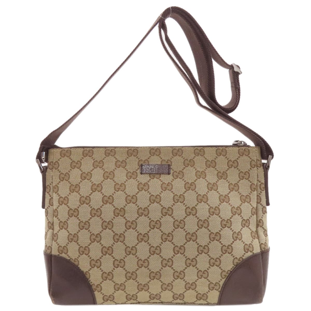 Gucci 114273 GG Canvas Shoulder Bag Canvas Ladies [Used] [GUCCI] 114273