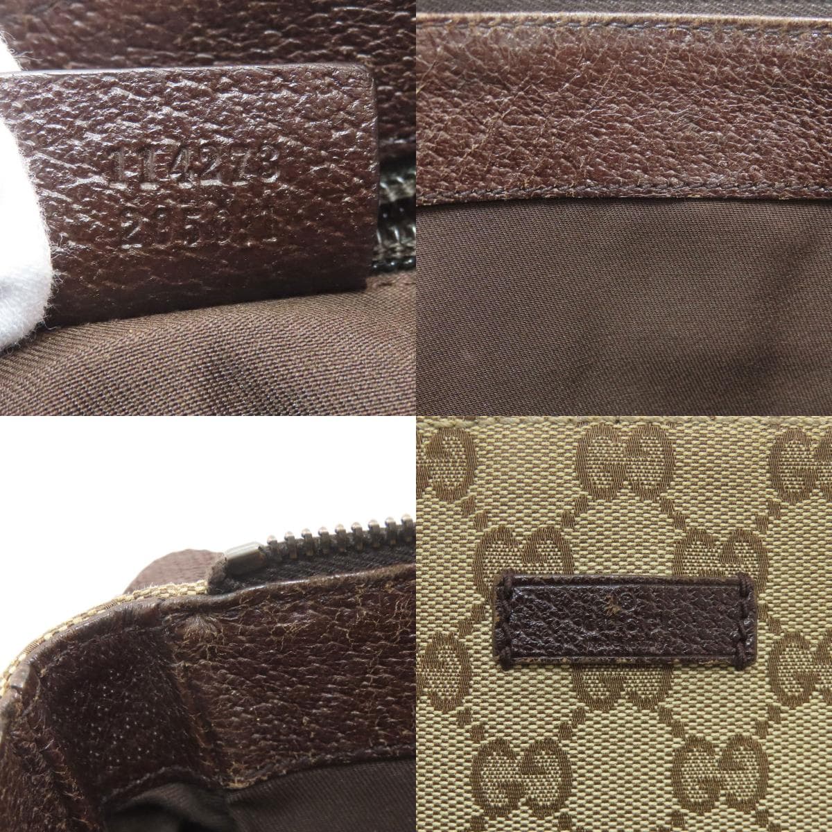 Gucci 114273 GG Canvas Shoulder Bag Canvas Ladies [Used] [GUCCI] 114273 7