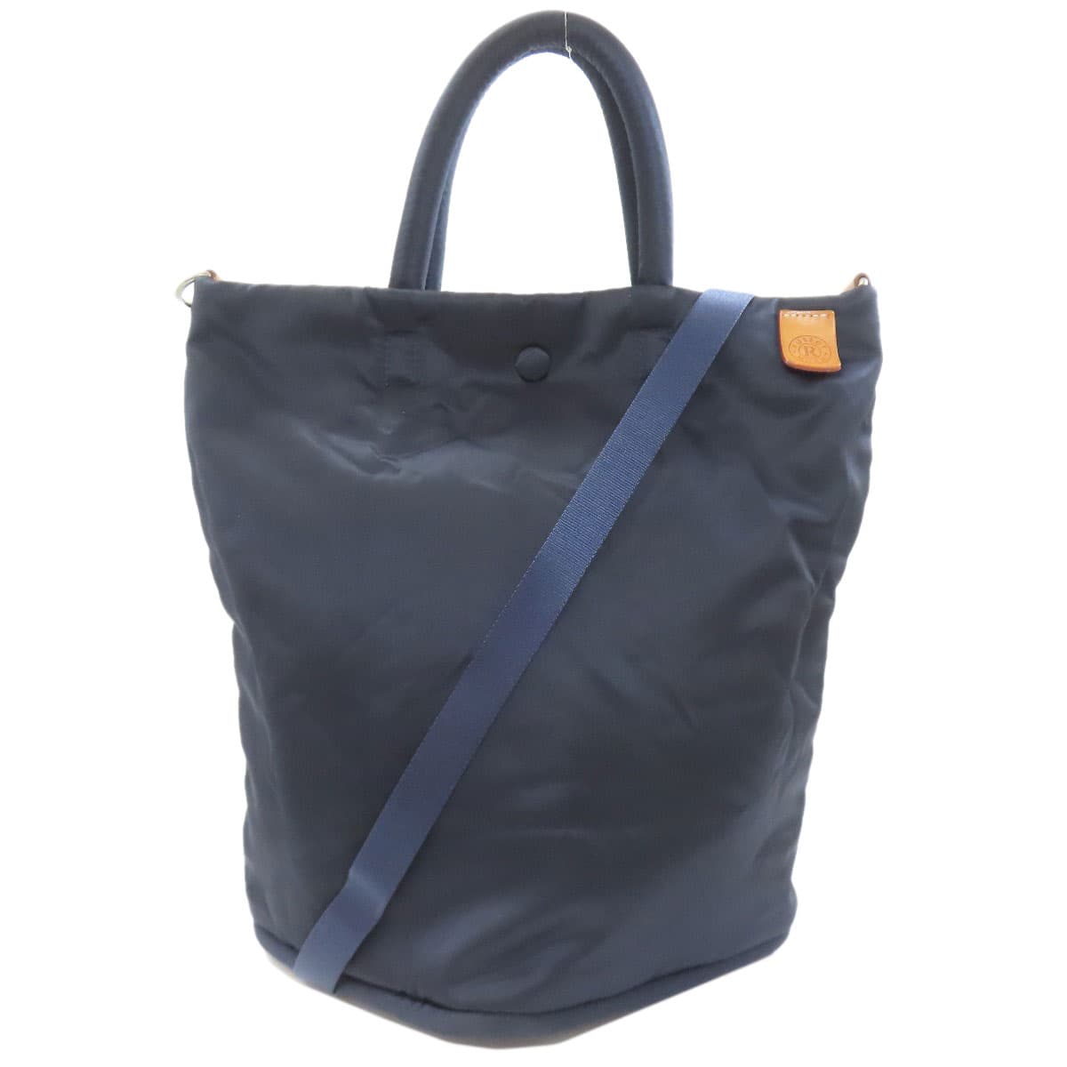 Russet 2WAY Handbag Nylon Material Ladies [Used] [russet]