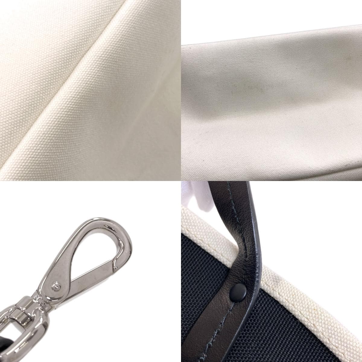 Prada Logo Tote Bag Canvas Ladies [Used] [PRADA] 9