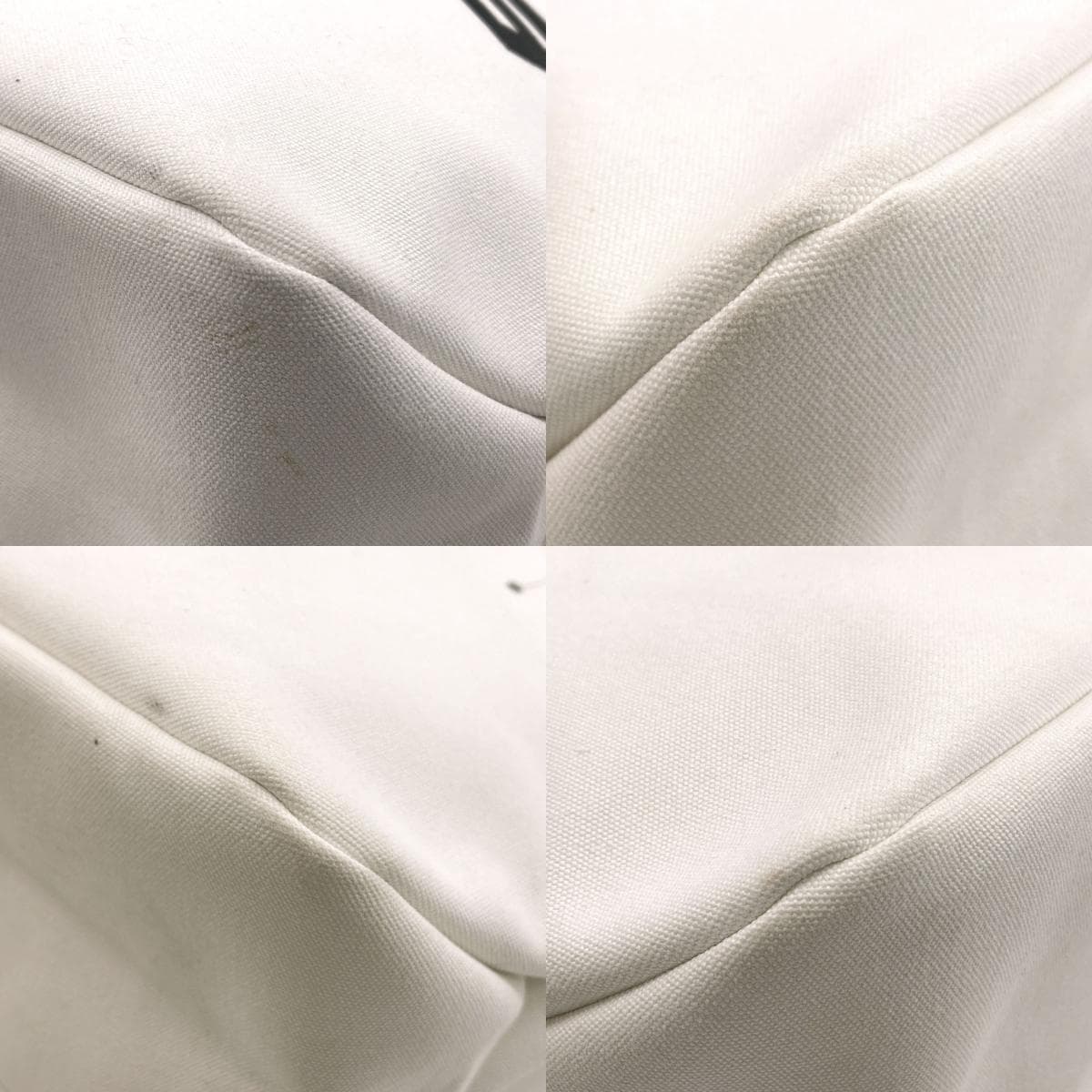 Prada Logo Tote Bag Canvas Ladies [Used] [PRADA] 10