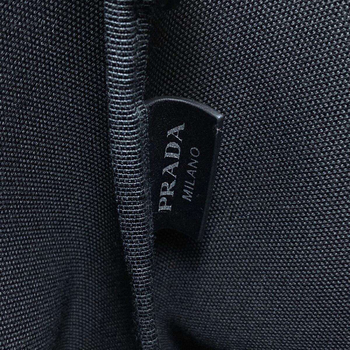 Prada Logo Tote Bag Canvas Ladies [Used] [PRADA] 6