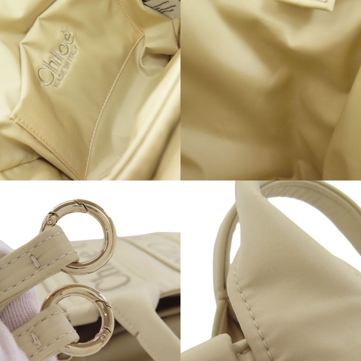 Chloe Woody 2WAY Handbag Nylon Material Ladies [Used] [CHLOE] 8