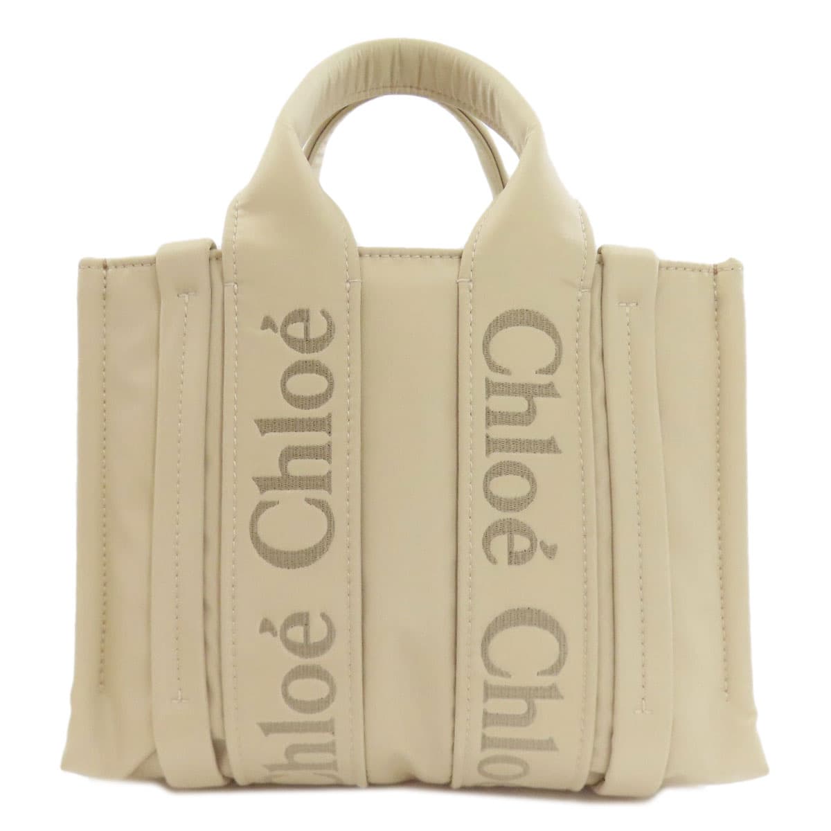 Chloe Woody 2WAY Handbag Nylon Material Ladies [Used] [CHLOE] 2
