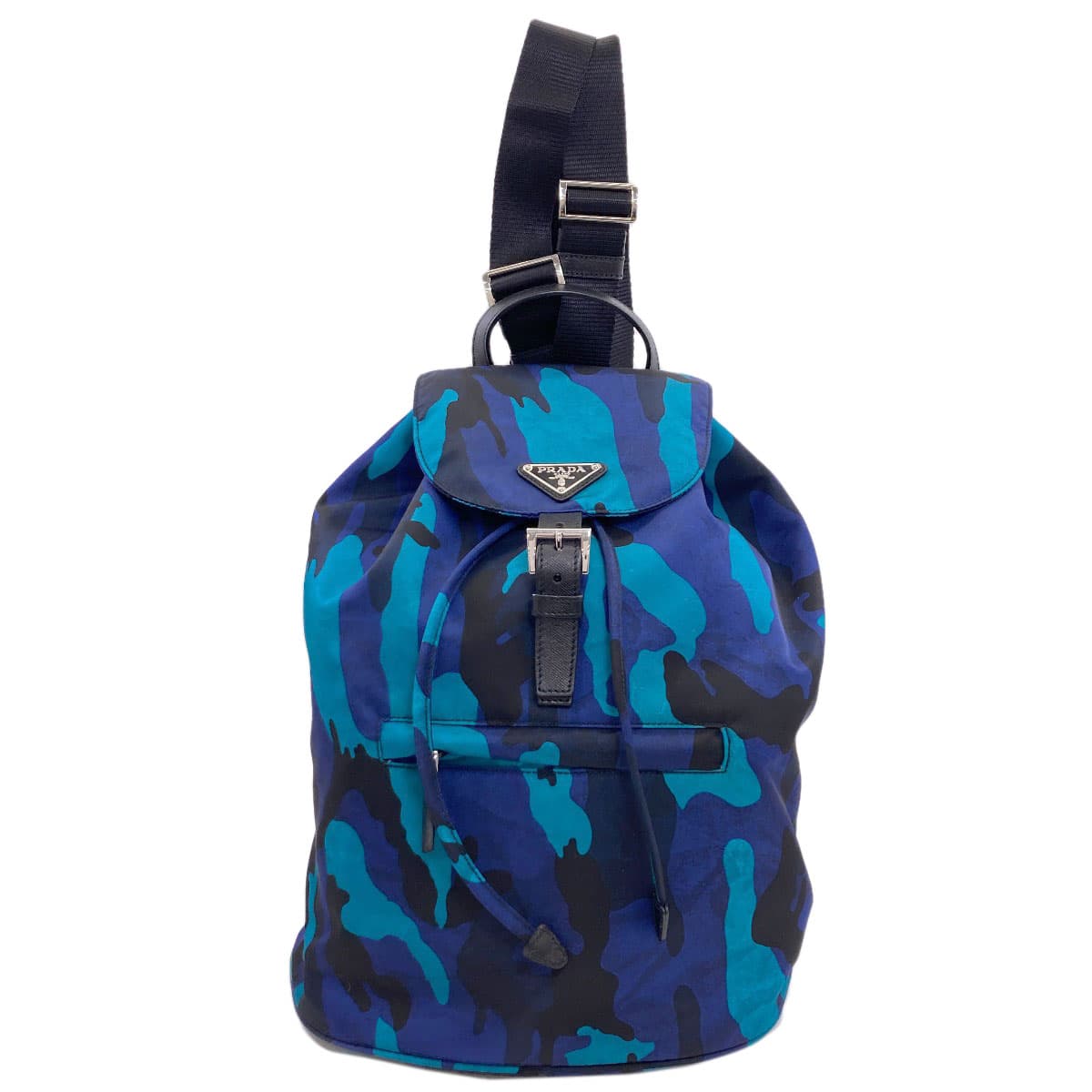 Prada BZ0032 Camouflage Pattern Backpack/Daypack Nylon Material Women's [Used] [PRADA] BZ0032