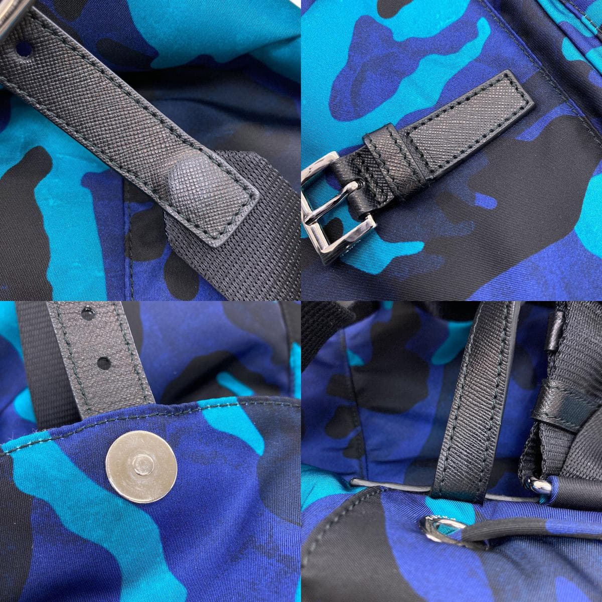 Prada BZ0032 Camouflage Pattern Backpack/Daypack Nylon Material Women's [Used] [PRADA] BZ0032 8