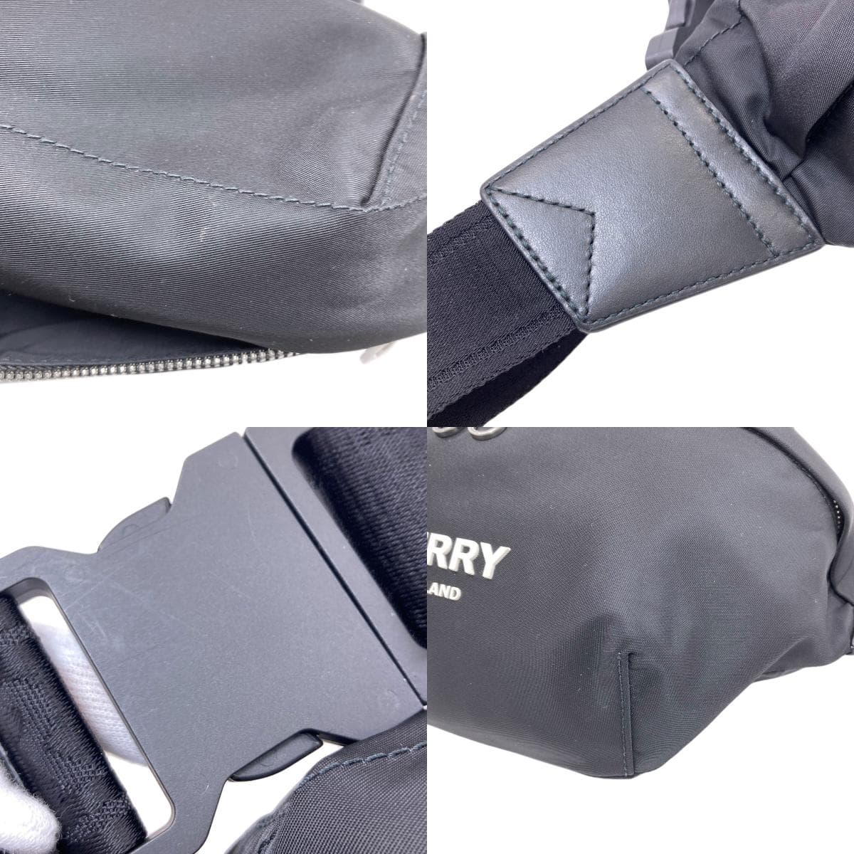 Burberry Bum Bag Body Bag Nylon Material Ladies [Used] [BURBERRY] 9