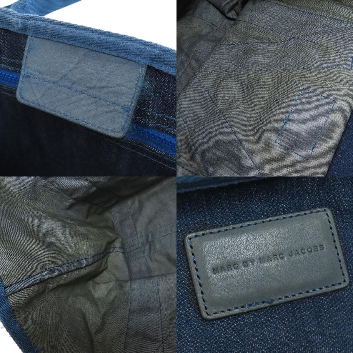 Marc by Marc Jacobs Logo Tote Bag Denim Women's [Used] [MARC BY MARC JACOBS] 7