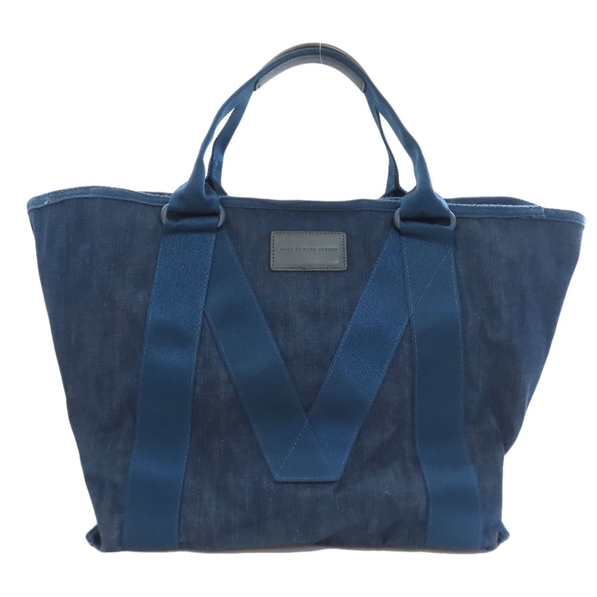 Marc by Marc Jacobs Logo Tote Bag Denim Women's [Used] [MARC BY MARC JACOBS] 2