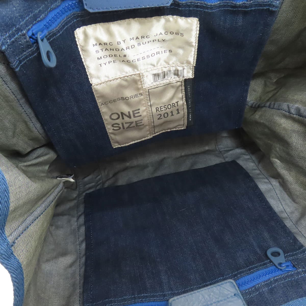 Marc by Marc Jacobs Logo Tote Bag Denim Women's [Used] [MARC BY MARC JACOBS] 5