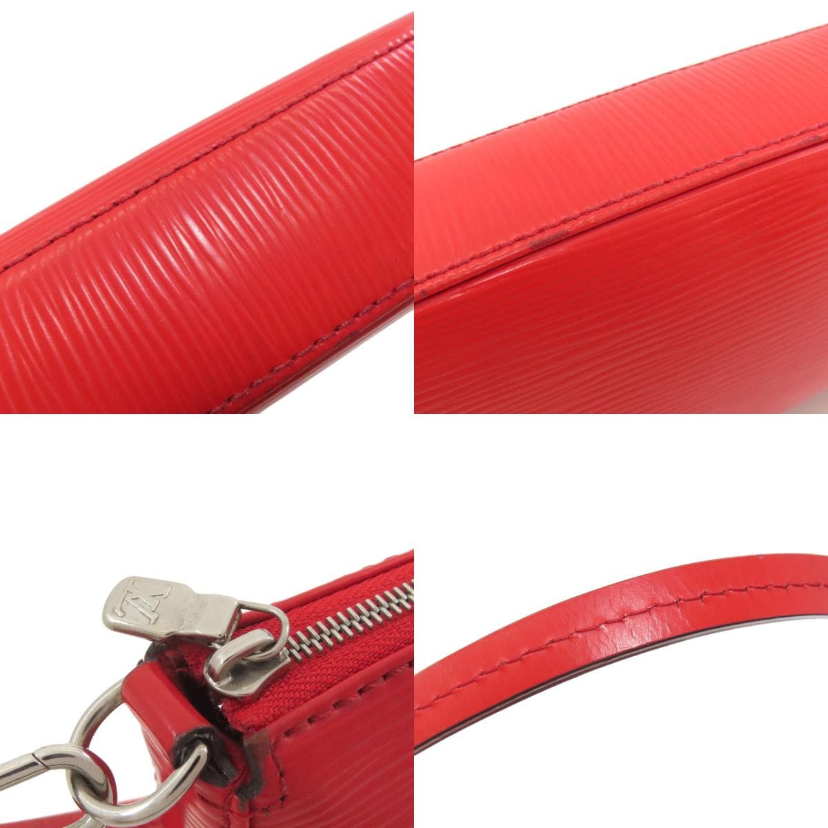 Louis Vuitton Pochette Accessoires Handbag Epi Leather Women's [Used] [LOUIS VUITTON] 9