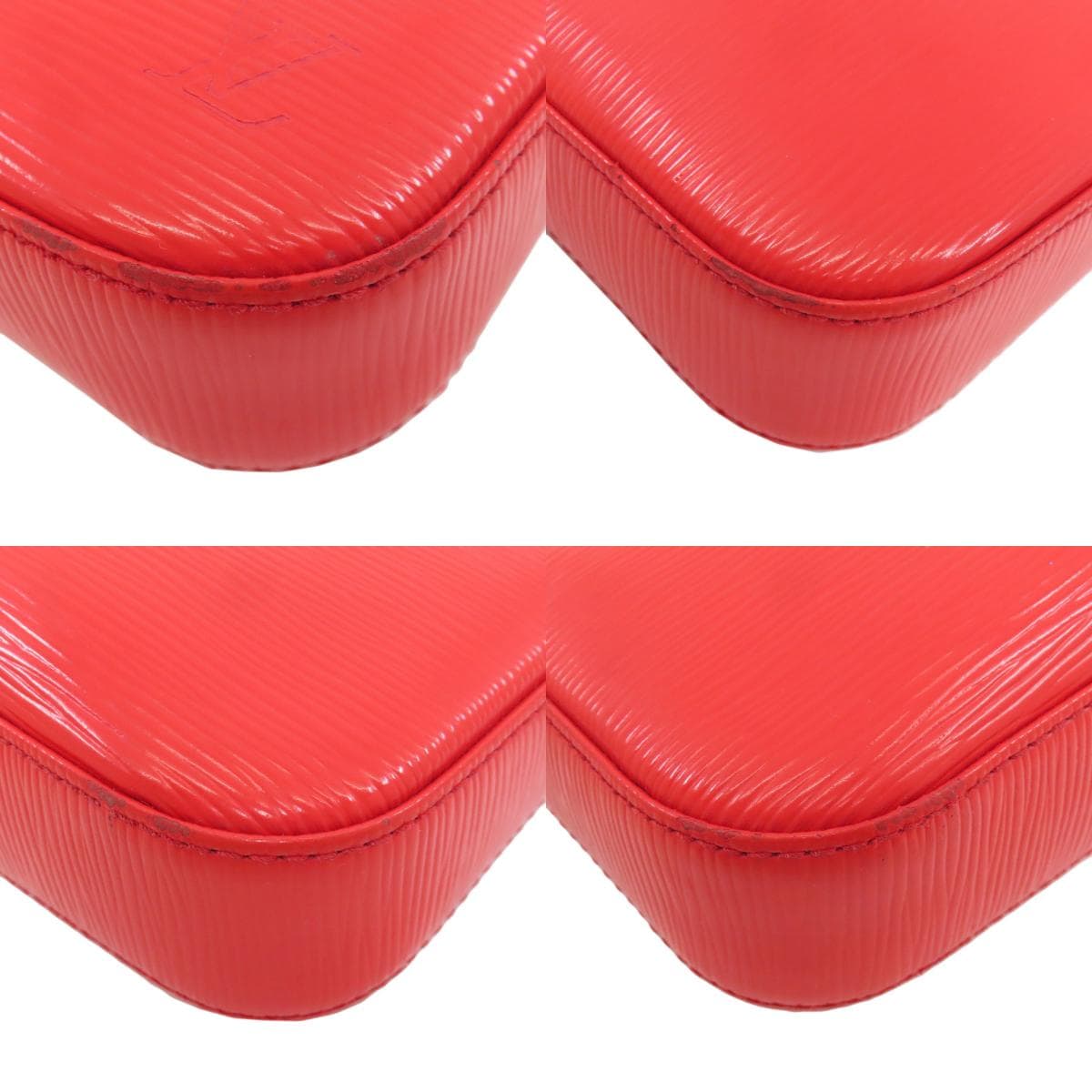 Louis Vuitton Pochette Accessoires Handbag Epi Leather Women's [Used] [LOUIS VUITTON] 10