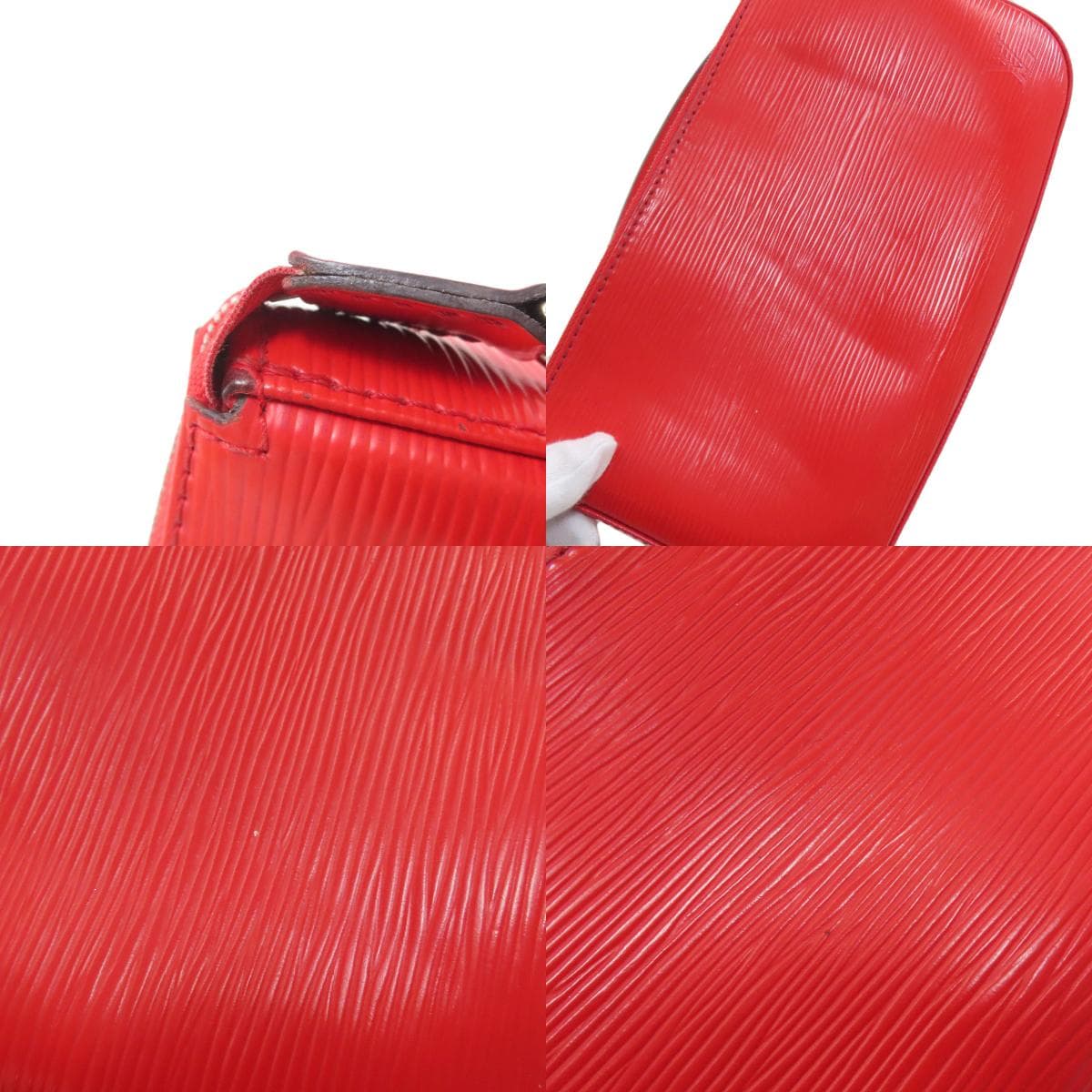 Louis Vuitton Pochette Accessoires Handbag Epi Leather Women's [Used] [LOUIS VUITTON] 8