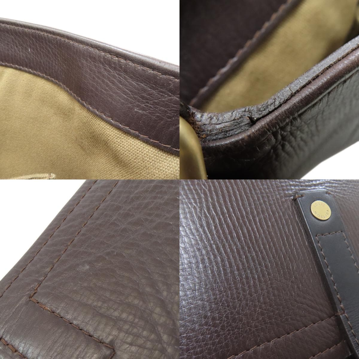 Louis Vuitton M92994 Omaha Shoulder Bag Leather Ladies [Used] [LOUIS VUITTON] M92994 6