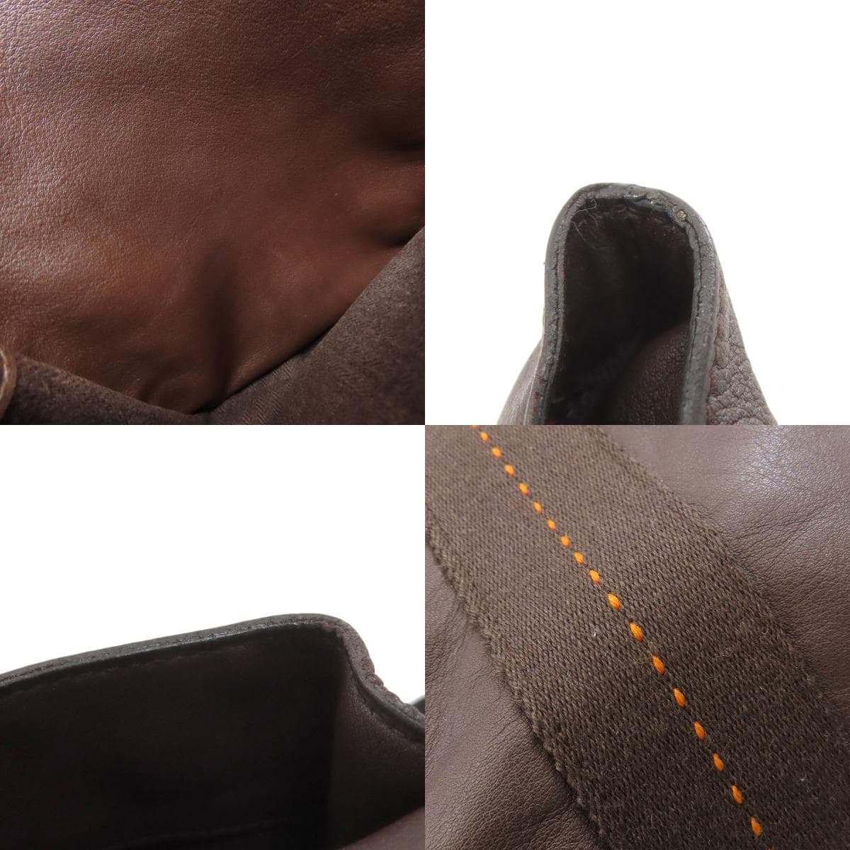 Hermes Caravan Horizontal MM 2WAY Handbag Calf Leather for Women [Used] [HERMES] 8