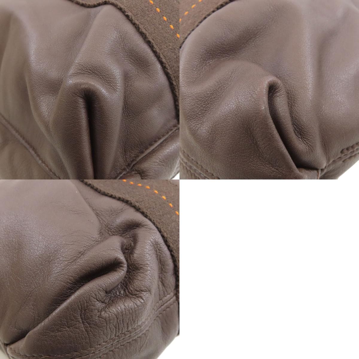 Hermes Caravan Horizontal MM 2WAY Handbag Calf Leather for Women [Used] [HERMES] 10