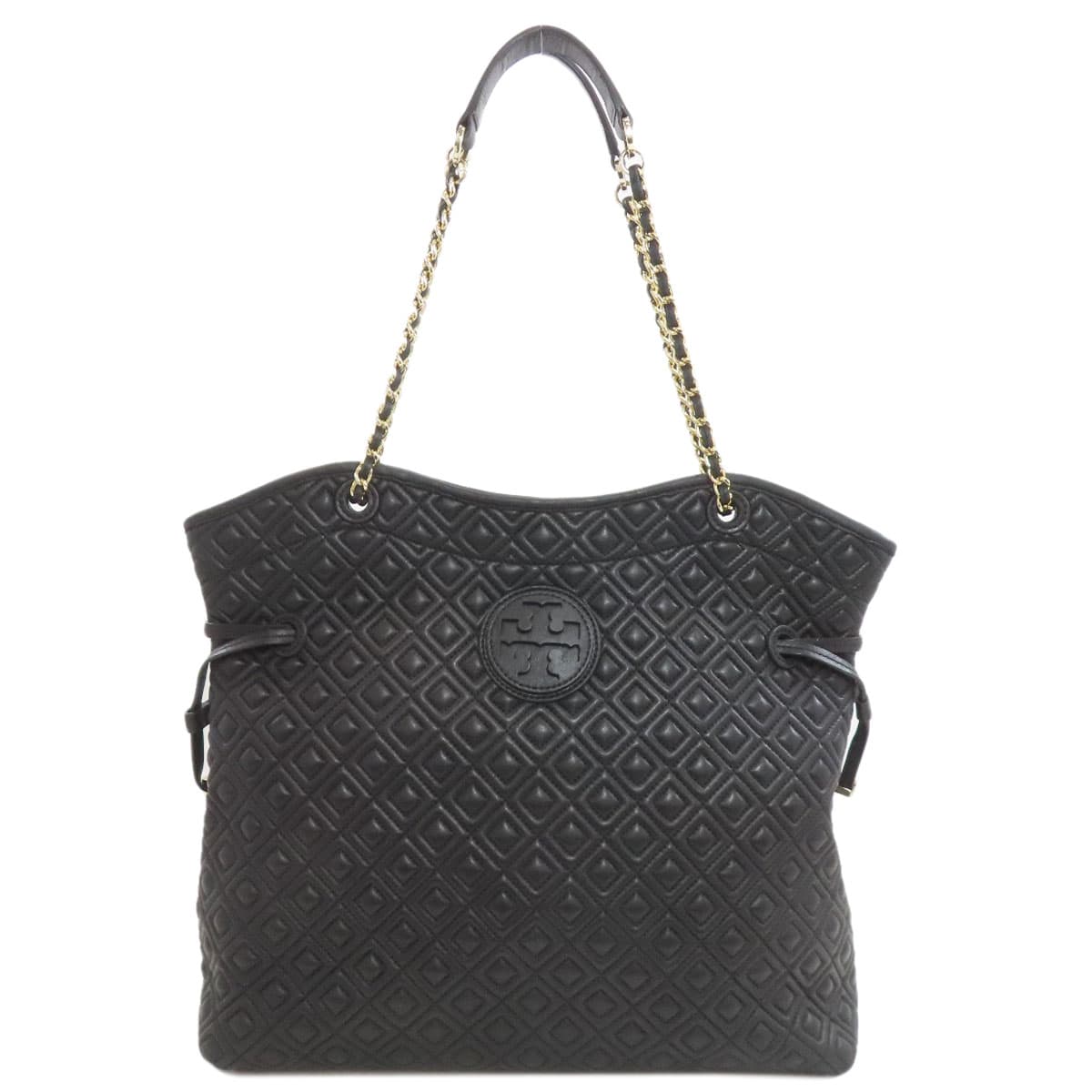 Tory Burch Diamond Stitch Tote Bag Leather Women's [Used] [Tory Burch]